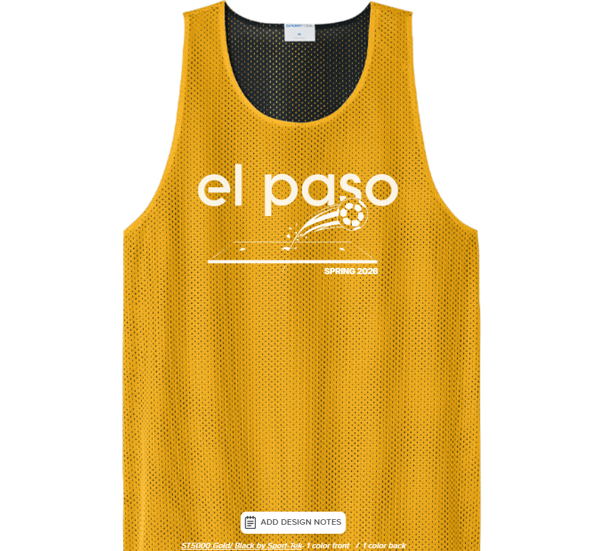 Yellow Pickup Pinnie